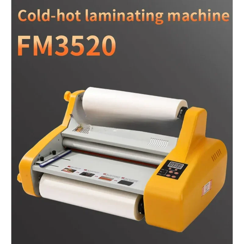 &Hot Laminating FM3520 A3 Photo Film Cold Plastic Sealing Laminator