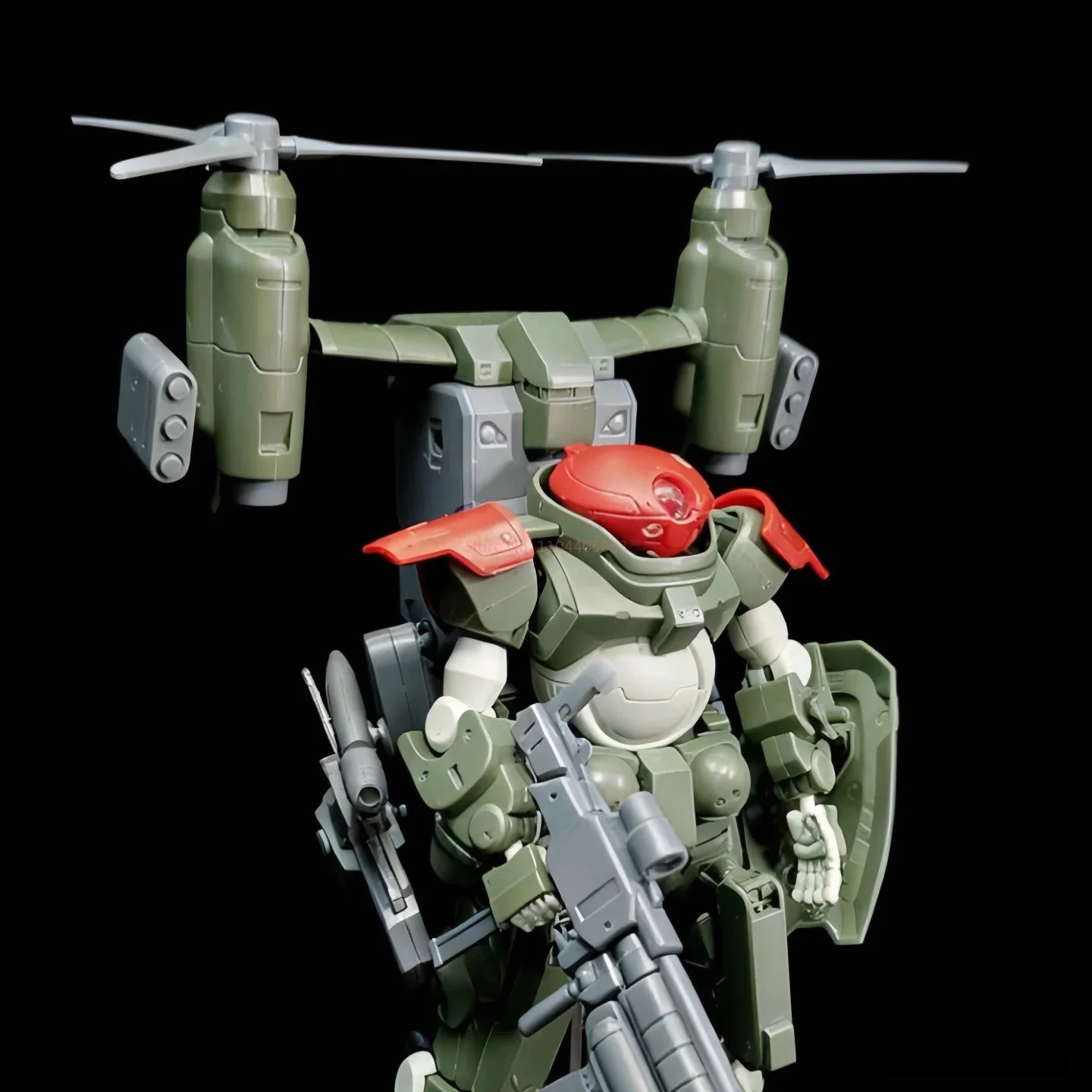 Em estoque jiuzhou 1/144 hg gg 001rb grmoire boina vermelha com kits de modelo de montagem de aeronaves anime figura de ação robô modelo brinquedos