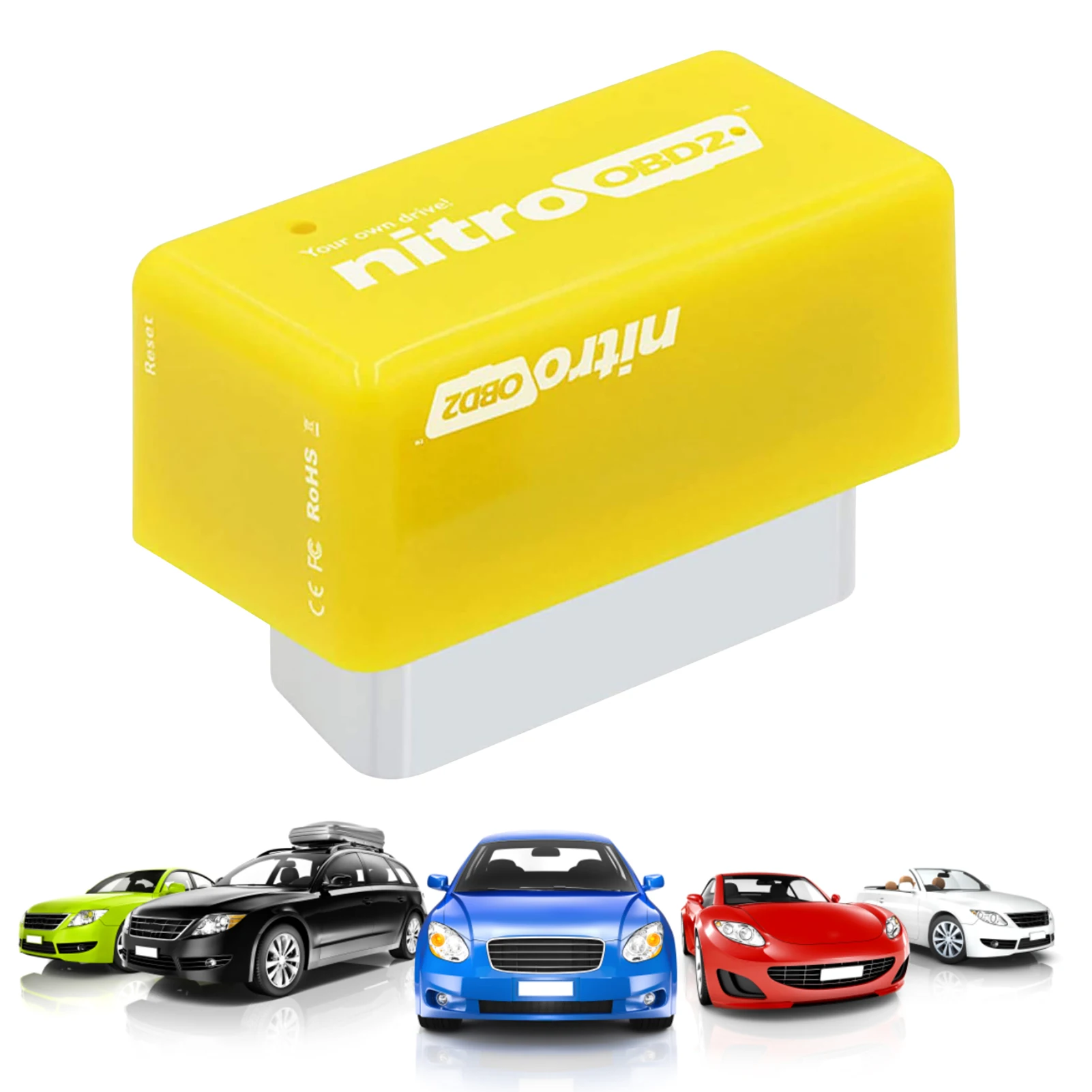 Nitro OBD2 Economy Fuel Saver Tuning Box Universal Car Fuel Saver Dual-Plate Chip Tuning Box For Diesel Car Fuels Saving