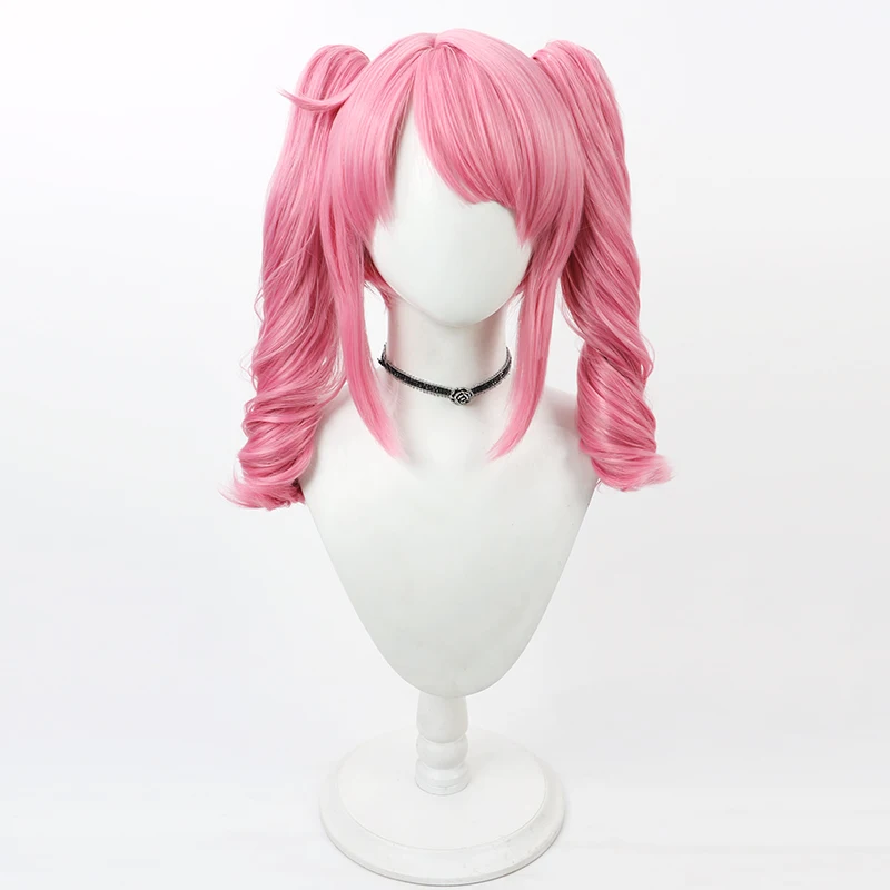 Gushing Over Magical Girls Haruka Hanabishi Parrucca Cosplay Cuoio Capelluto Anime Gioco di Ruolo Costume da Festa Prop Capelli Sintetici