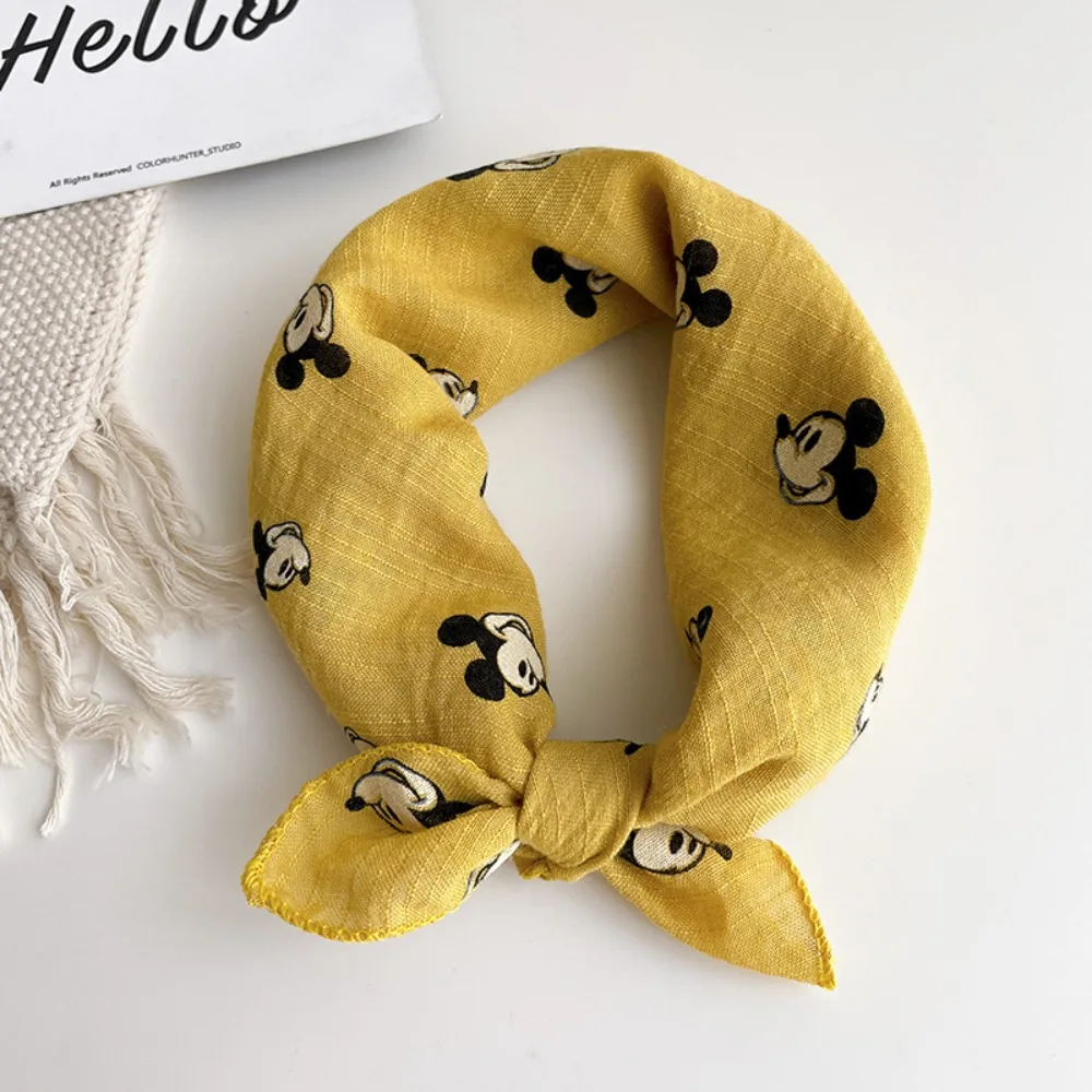 디즈니 미키 어린이 스카프 만화 삼각형 스카프 아기 제비 스카프 아기 귀여운 스카프 도매