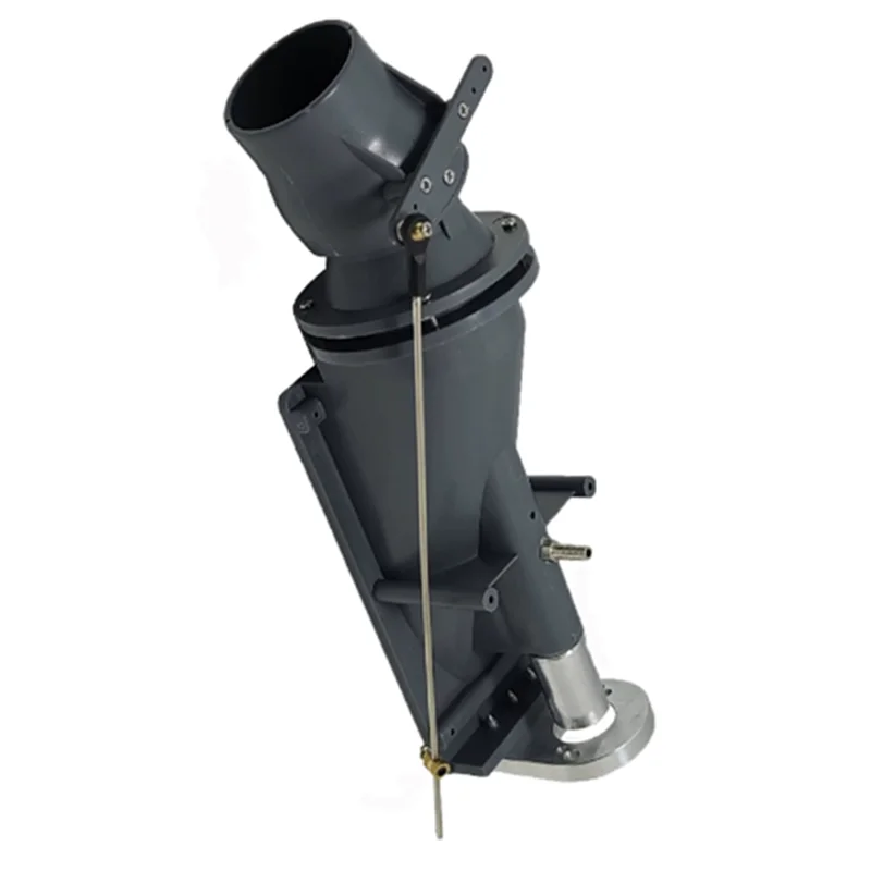 AA84 40Mm 대구경 스프레이 펌프 원격 제어 선박 모델 수정 펌프 3 블레이드 제트 펌프