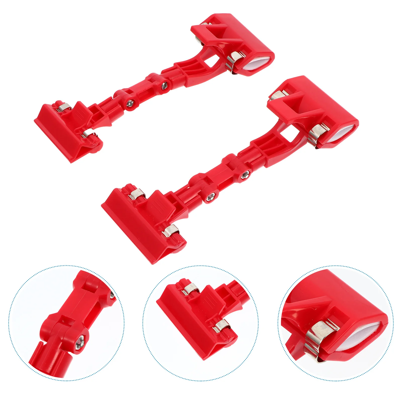 

2 pcs Advertising Clip Price Tag Holder Display Stand Plastic Sign Stand Food Label Holder Desk Name Clip Wine Display Rack