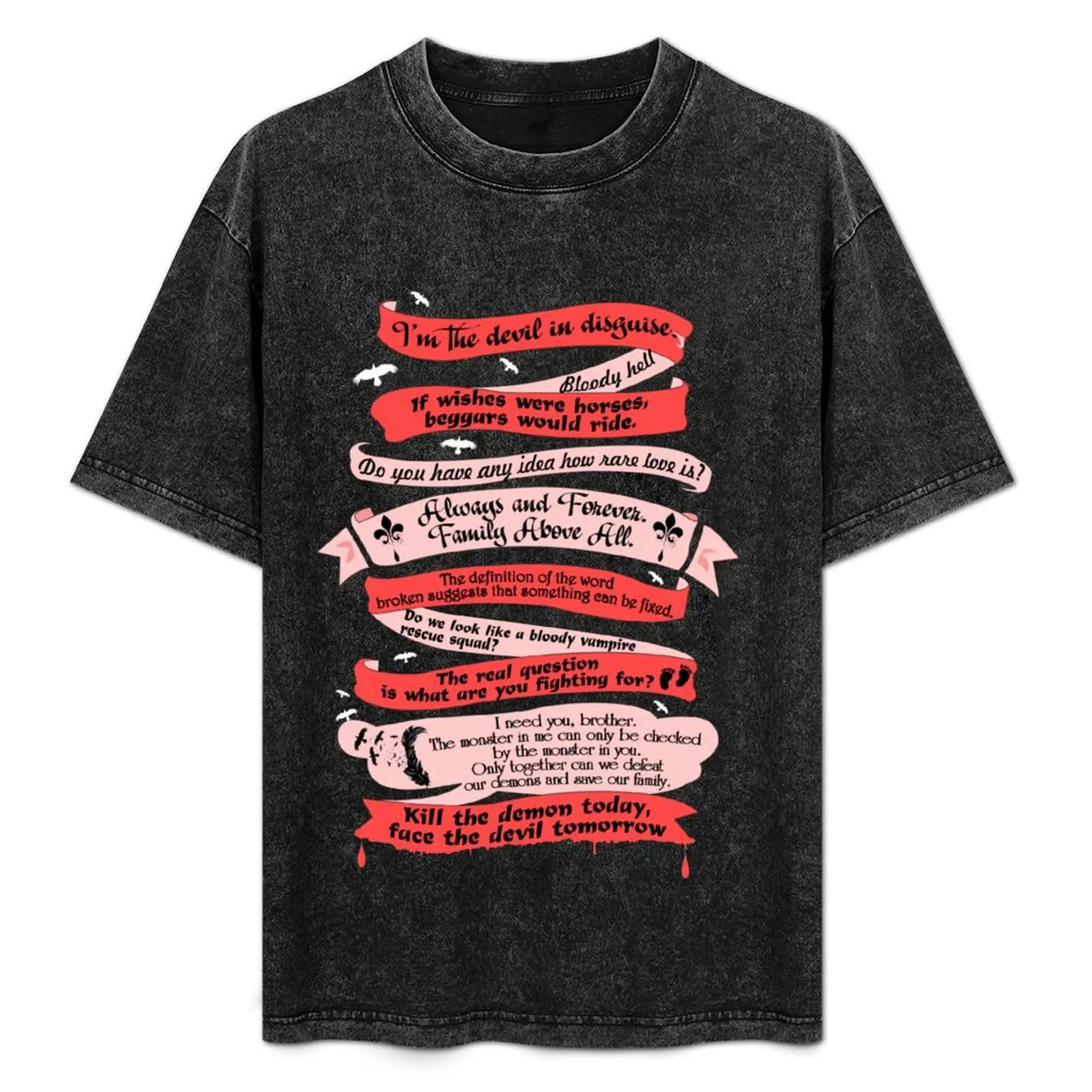 Best Quotes T-Shirt Large Size Casual Short Sleeve Top