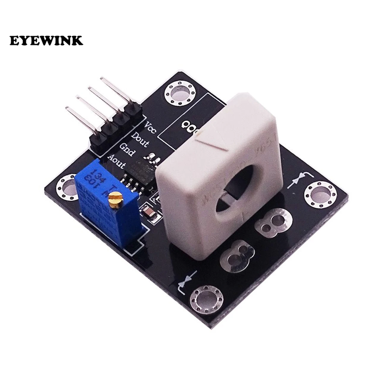 WCS1700 WCS1800 3-5V Hall Current Sensor Adjustable DC 70A 35A Short Over-Current Detector Protection Module