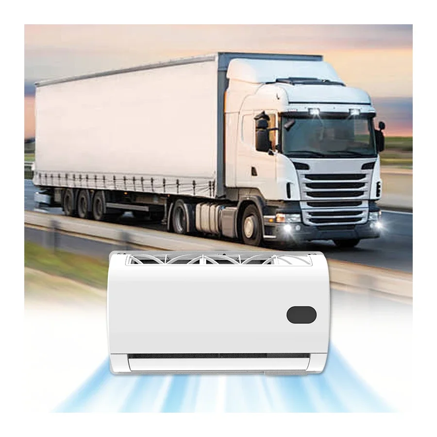 Aire Acondicionado de 12v, 24v, cabina de camión, aire acondicionado de estacionamiento dividido, Mini sistema de refrigeración de estacionamiento de CA, aire acondicionado para coche