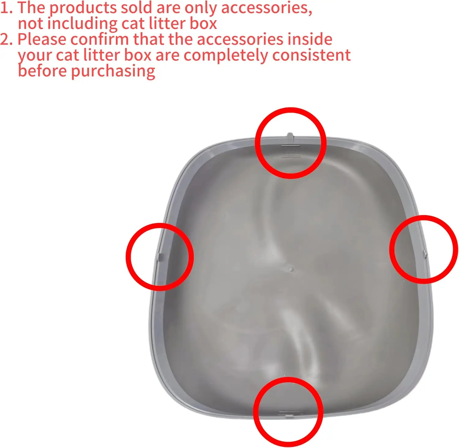 Silicone Pad for Tonepie Automatic Selft-Cleaning Cat Litter Box Accessories Cat Litter Pad