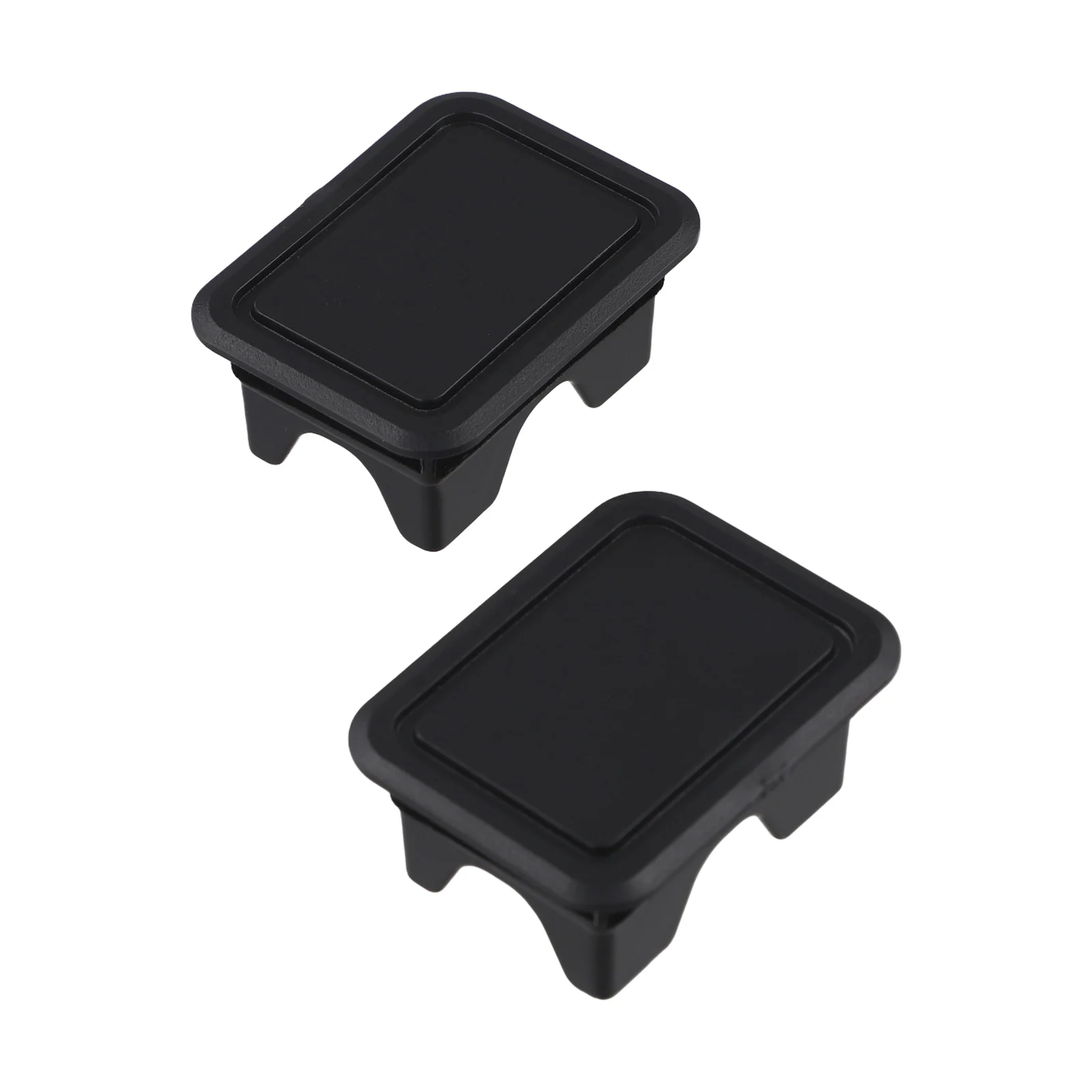 2 Pieces Truck Bed Rail Stake Pocket Cover Cap for Ram 1500 and 2500 Models Year 2019 to 2023 Fitment Verified
