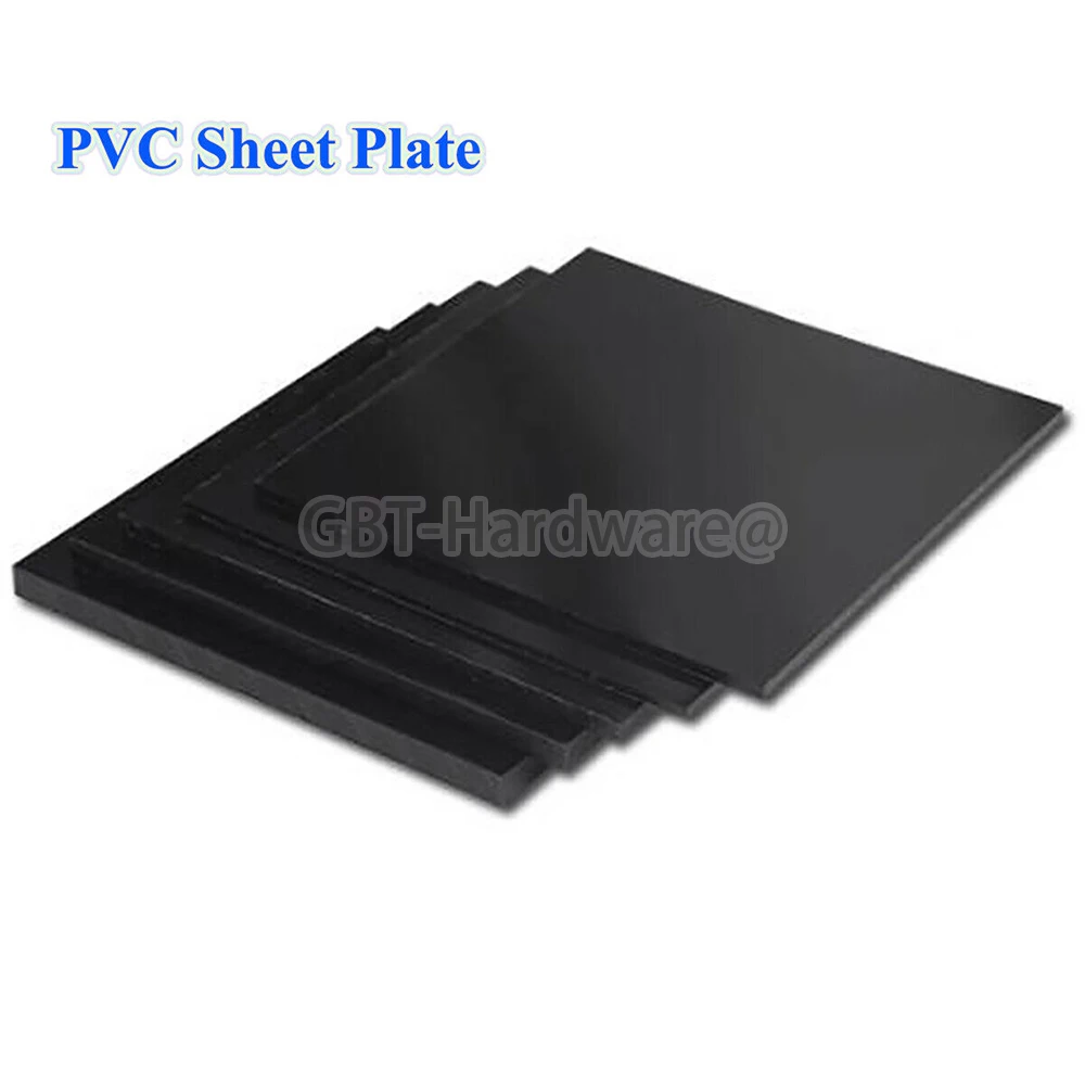 

Black PVC Board Hard Plastic Sheet Thin Plate Thickness 0.4/0.5/1mm Corrosion Resistance Insulation Decoration Chemical Industry