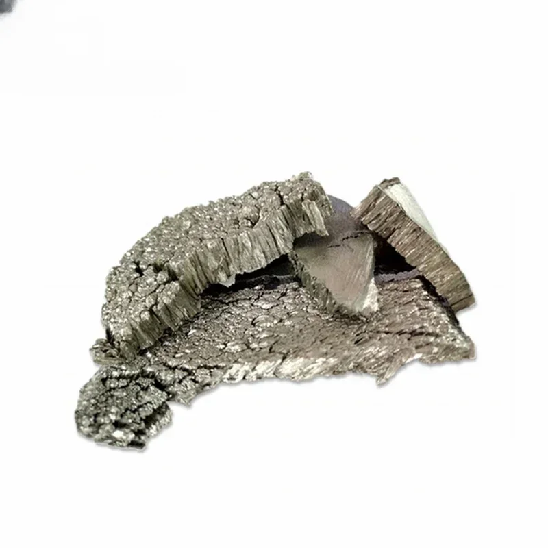 99.99% Purity Sc Distilled Scandium Metal Elements 4n Rate Earth Metal Ingot With 2g Earth Elements For Scientific Research