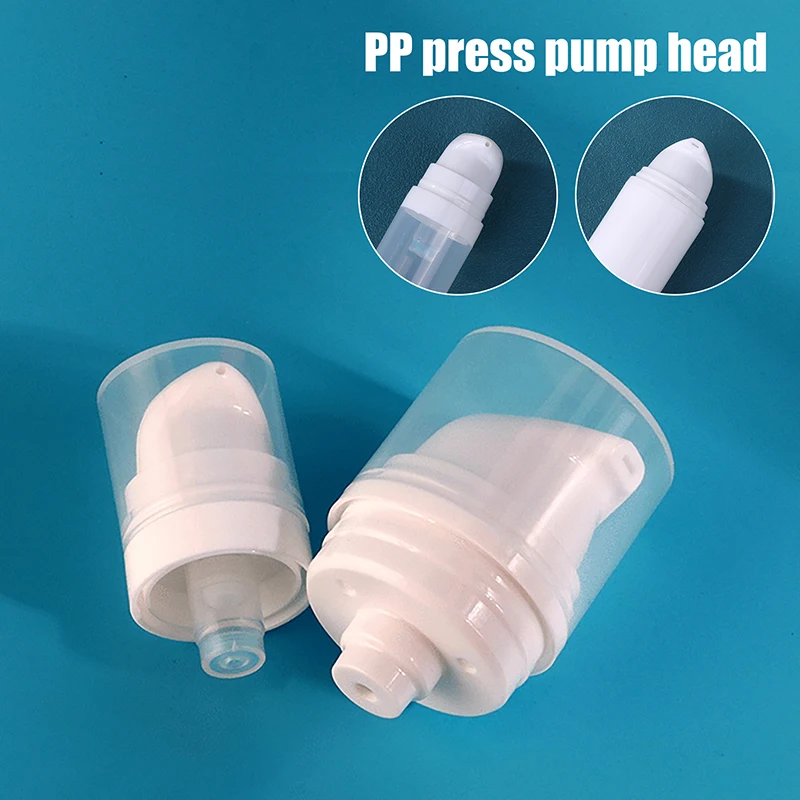 Mini tragbare Vakuum-Pressflasche, nachfüllbar, für Make-up-Kosmetik, 5-50 ml, für Creme, Gel, Feuchtigkeitscremes, Flüssigkeiten, Lotionen