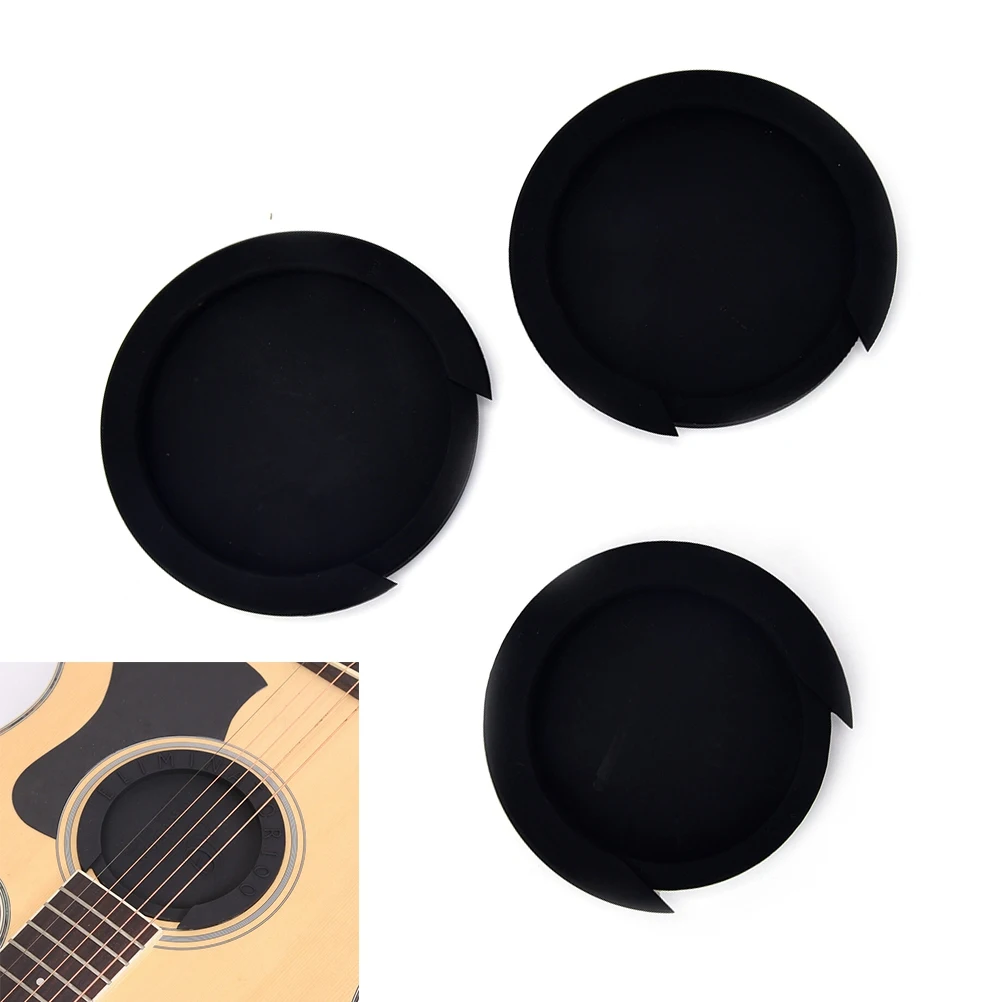 Classic Guitar Sound Silicone Guitar Sound Hole Cover Mute Silencer Cover Guitar Accessories ——XL