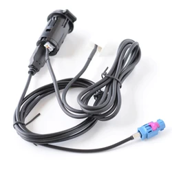 Biurlink RD43 RD45 USB AUX Audio Cable Adapter For Peugeot 307 407 308 408 508 3008 For CITROEN C4 For SEGA DS