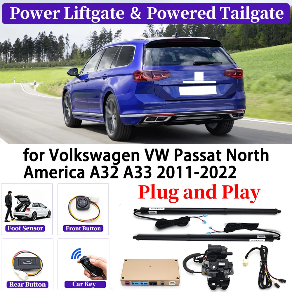 for Volkswagen VW Passat North America A32 A33 2011-2022 Car Automatic Power Liftgate Kit Smart Auto Electric Tailgate System
