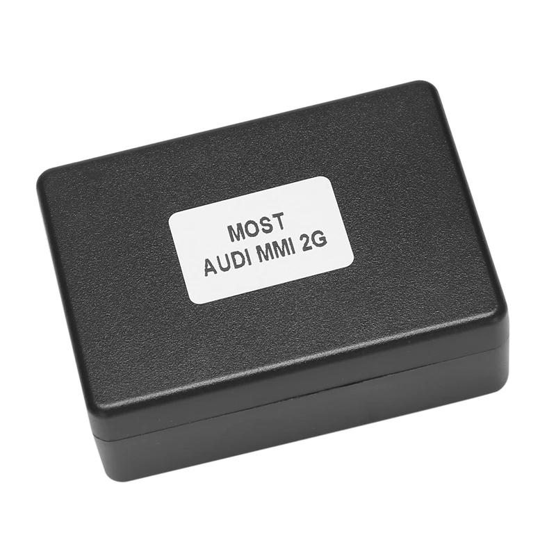 For - A6 A7 A8 Q7 2005-2009 AUX Car Optical Fiber Decoder Box Amplifier Adapter