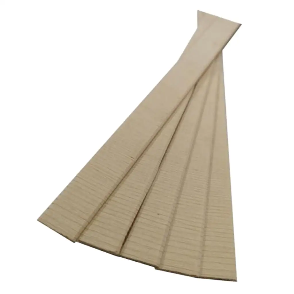 

Набор из 5 штук: Инкрустация и окантовка для гитар из ели, для усиления центральной части задней панели, для ремонта и модернизации (для лютейеров)