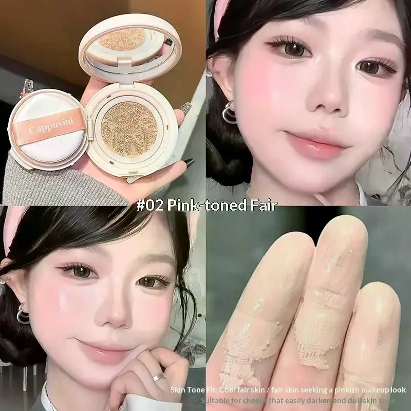Cappuvini Air Cushion BB Cream - Concealer Full Coverage reseña y precio