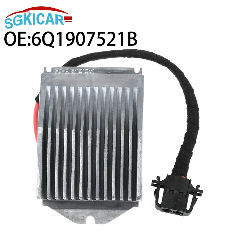 6Q 1907521 B 6Q 1907521   Resistencia del Motor del regulador del ventilador del coche para Audi A2 Seat Cordoba para VW Polo 6Q 1907521 Un 5HL 351321 -281