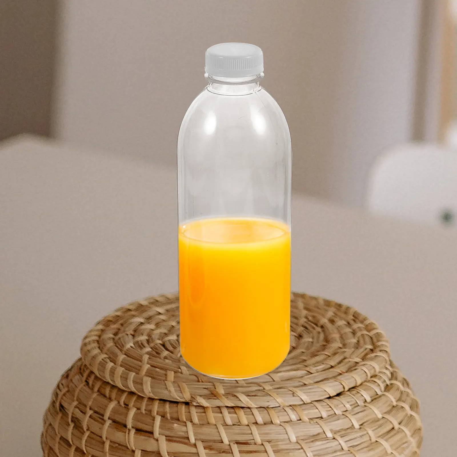 

10 шт. герметичных портативных пустых бутылок для напитков, 350 мл, непротекаемые, многоразовые, для хранения сока, молока, воды, для вечеринок и путешествий