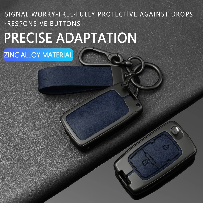 Zinc Alloy Leather Key Shell,For Geely Emgrand EC7 GC715 EC718 Englon SC3 SC5 SC7 Free Cruiser GX7 GX718 Llavero Accessory