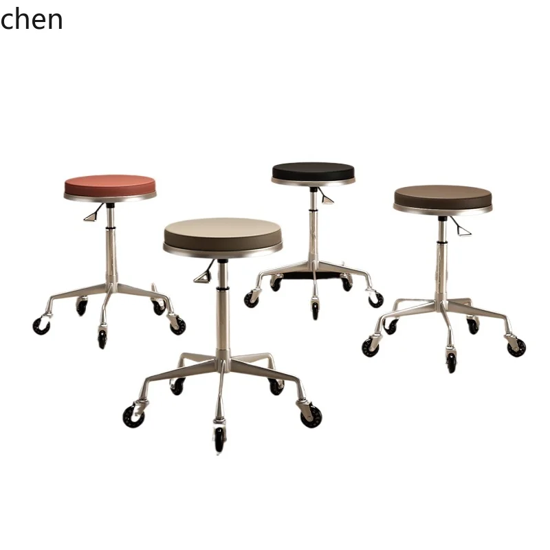 Zws. Hair salon special liftable rotating hair stylist chair hair beauty salon stool