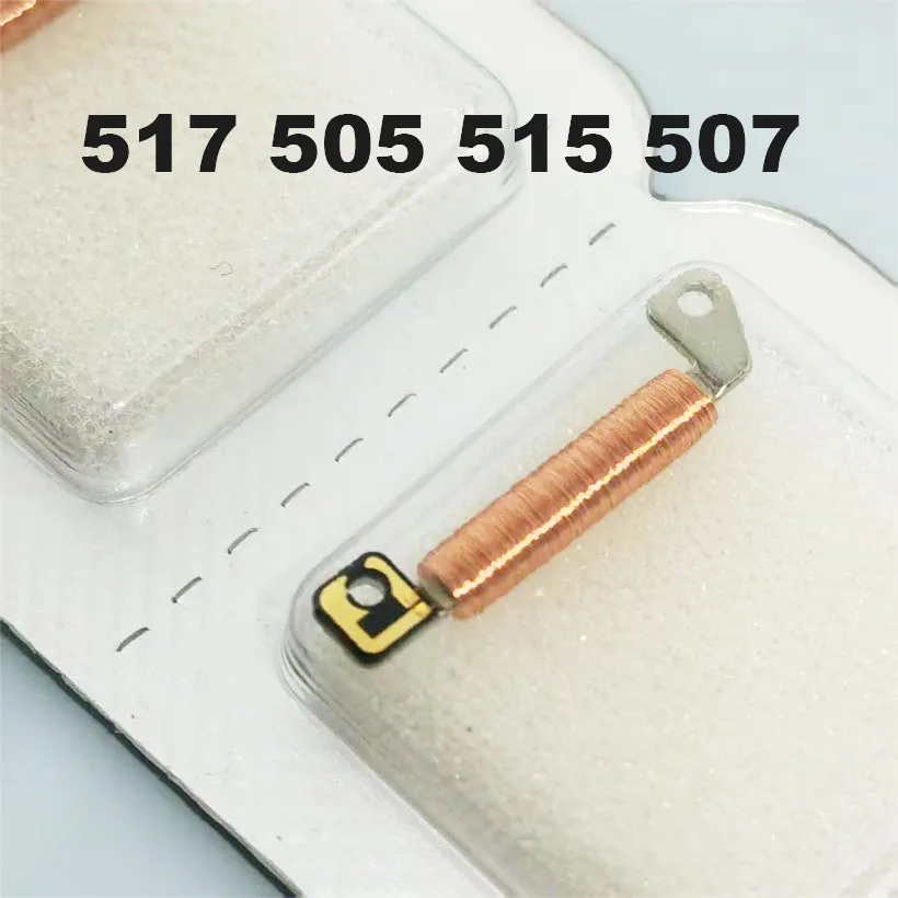 

Аксессуары для часов, кварцевый механизм, оригинальная катушка, подходит для 517 505 515 507, запасные части для механизма кварцевой катушки