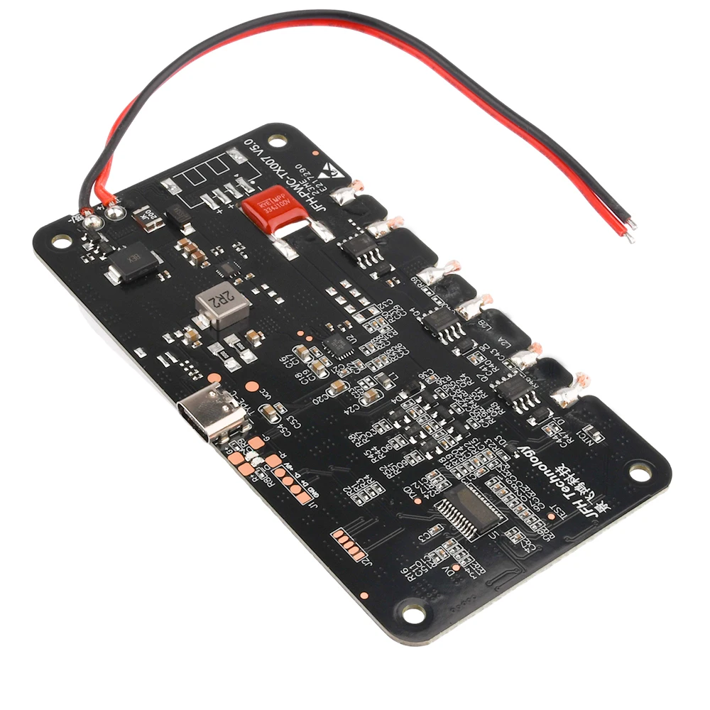 Car 3-coil 20W High-power Wireless Charger Module with Type-C Wireless Fast Charger Charging Transmitter Module Circuit Board