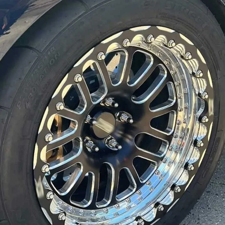 2025 5x112 5x120 5x114,3 6x139,7 Кованый гоночный обод Custom Beadlock Offroad Глубоковолное внедорожное колесо из алюминиевого сплава