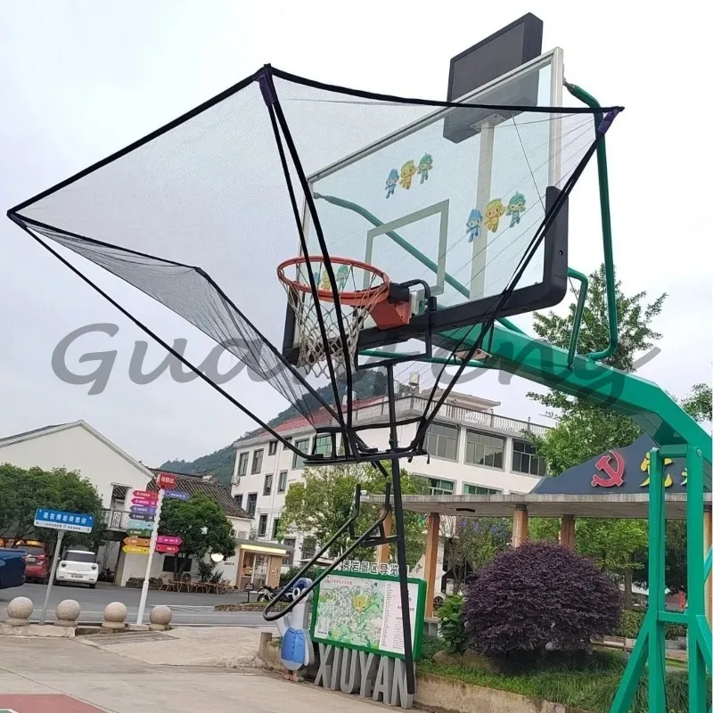 Portable Automatic Basketball Trainer with Ball Pick-up Function for Continuous Shooting Practice