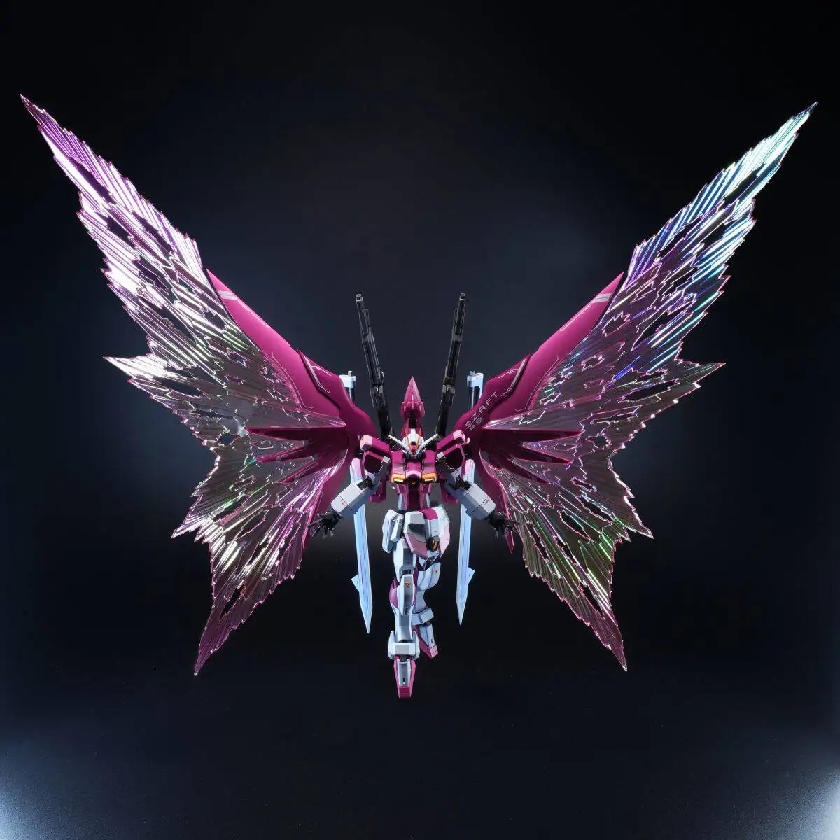 

Модель-конструктор Angry Bird Shinn Asuka MR 1/144 Pink Destiny Impulse R, сборная модель, фигурка-модель из сплава Elsa Zgmf-X56s
