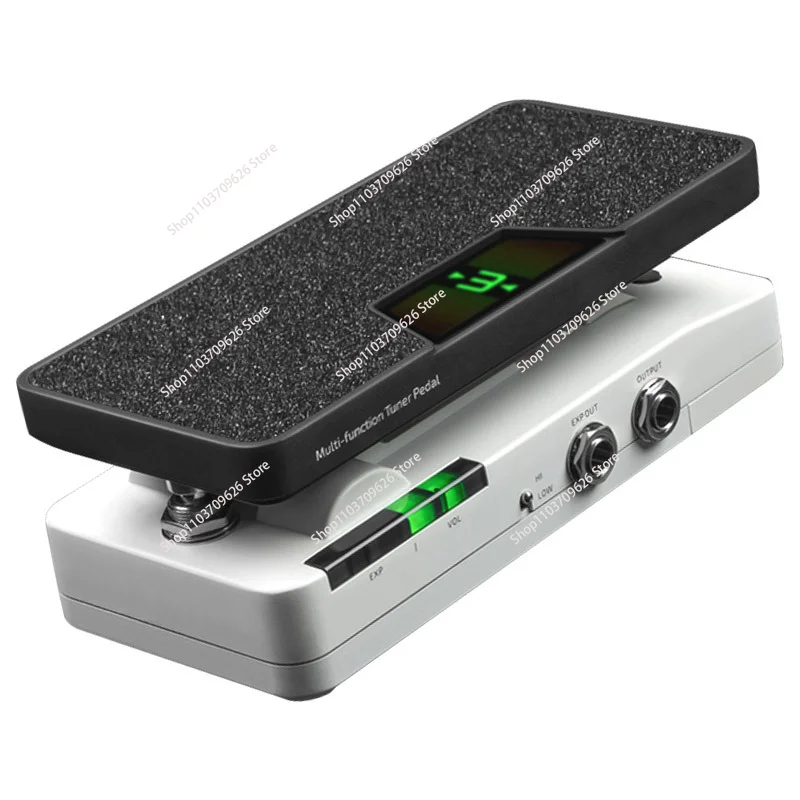 Multi-function Tuner Press 4 in 1 Switchable Volume & Expression Padel with Buffer switch and Visible Tuner