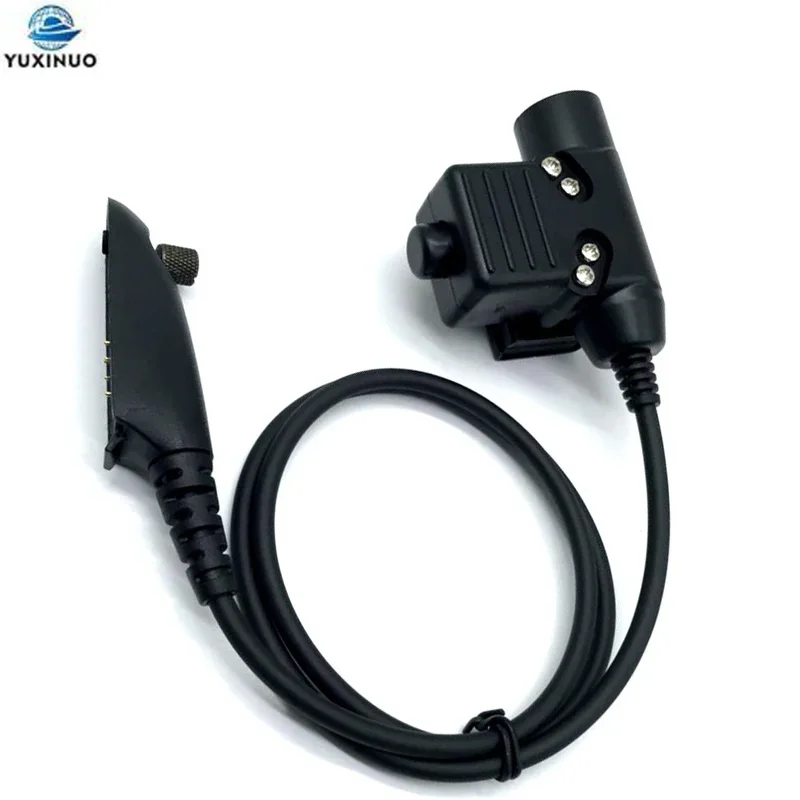 Military Z Tactical U94 PTT Hunting Headset Cable Adaptor for Motorola GP140 GP320 GP328 GP338 GP340 HT750 PTX780 PRO5150 Radio