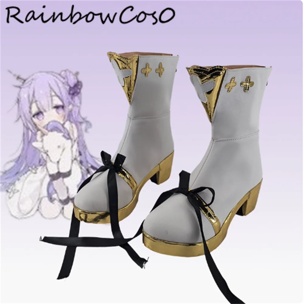Cartethyia Wuthering Waves Cosplay Sapatos Botas Jogo Anime Festa Halloween RainbowCos0 W4831