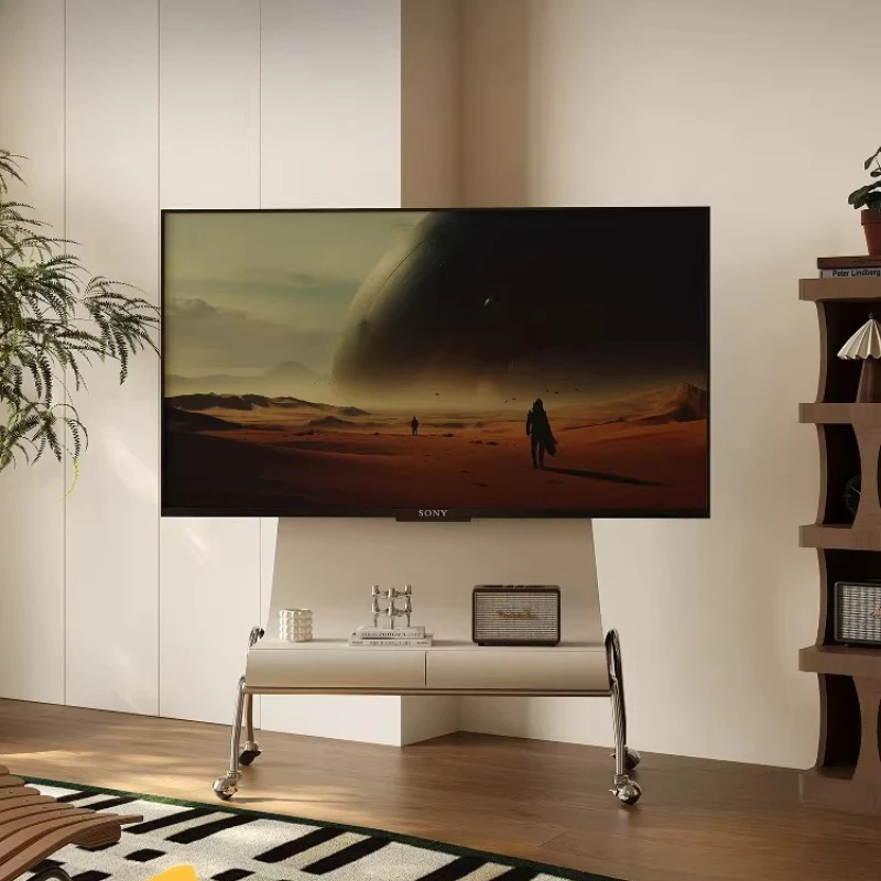 

Simple modern TV rack Floor-to-ceiling removable bedroom Living room universal TV rack