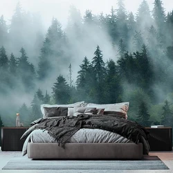 Nature Landscape Poster Forest Grassland Sea Beach Mural Wallpaper Bedroom Living Room Background Wall Non Self Adhesive