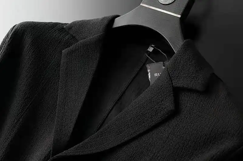 Men's suit Spring and Autumn New Fashion Suit Long-sleeved Casual Korean-style Slim-fit Handsome Two-piece Suit