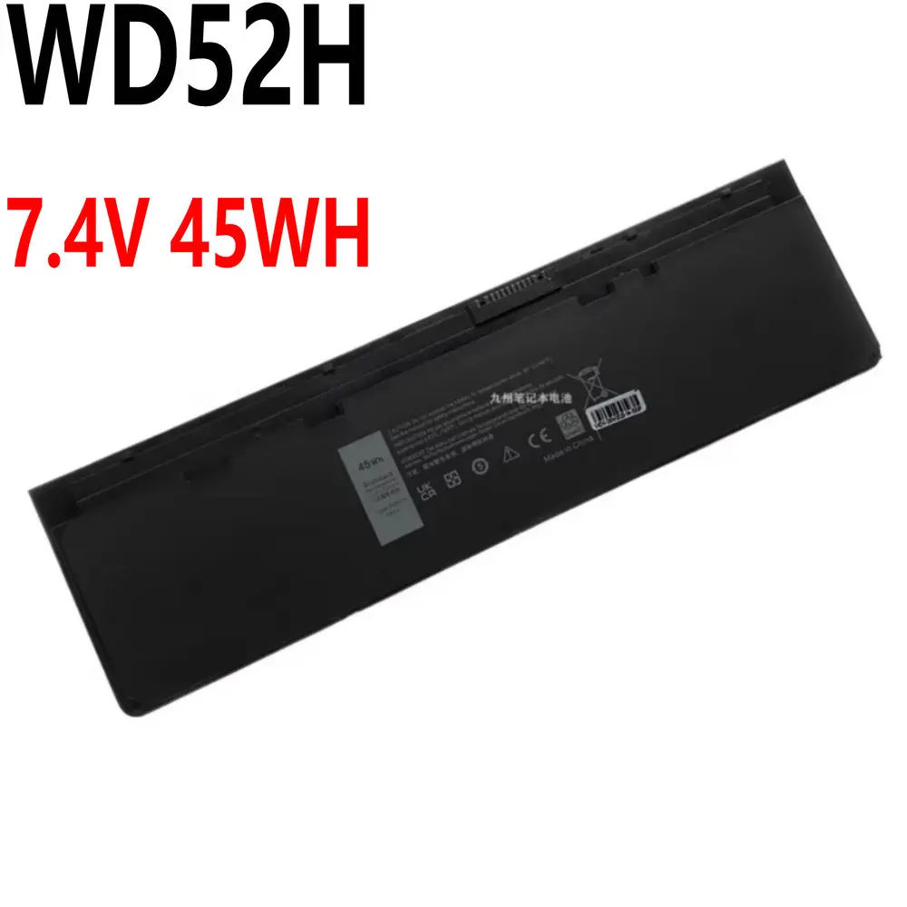 Nieuwe 7.4V 45wh Wd 52H Laptop Batterij Voor Dell Latitude E7250 E7240 E7270 E7440 E7450 E7420 W57cv F3g33 0w57cv Gvd76 Vfv59 4Cores