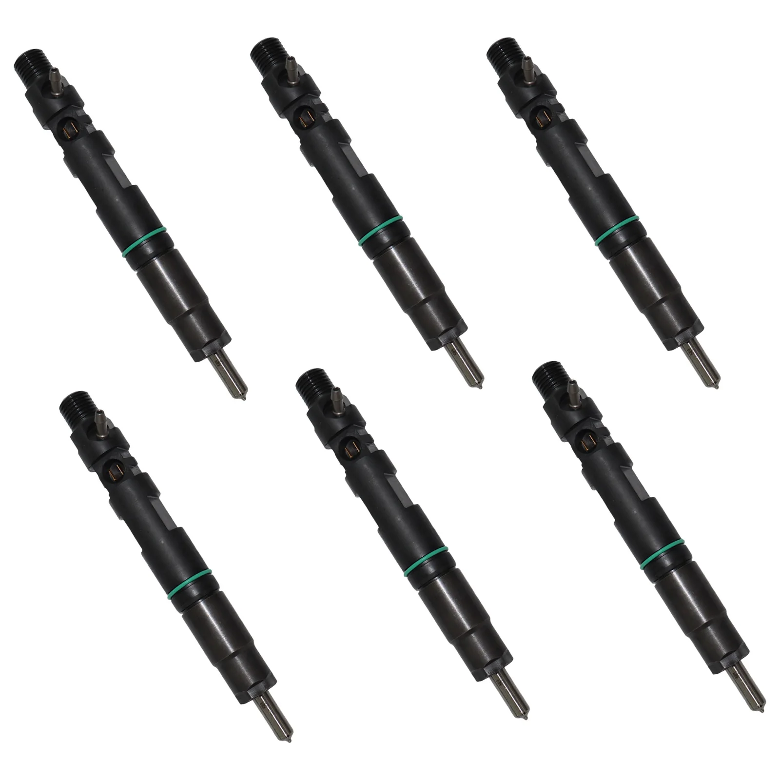 6PCS Fuel Injector28387256 For Kioti Tractor RX7320C for Daedong Engine 3F183T 4F243T