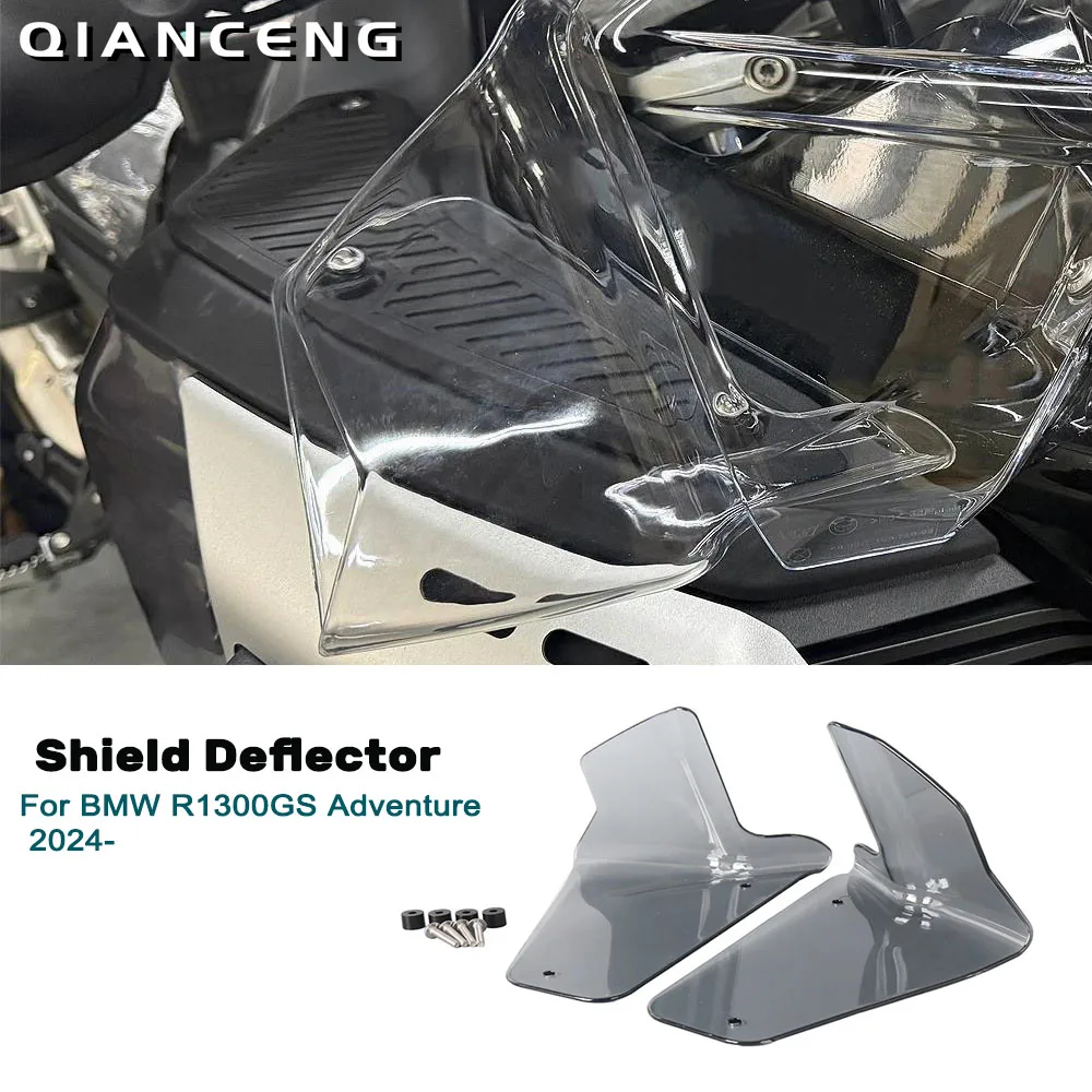 

Handshield Windshield For BMW R1300GS Adventure GS1300 R1300 GS ADV 2024 2025 Handguard Wind Shield Guard Side Deflector