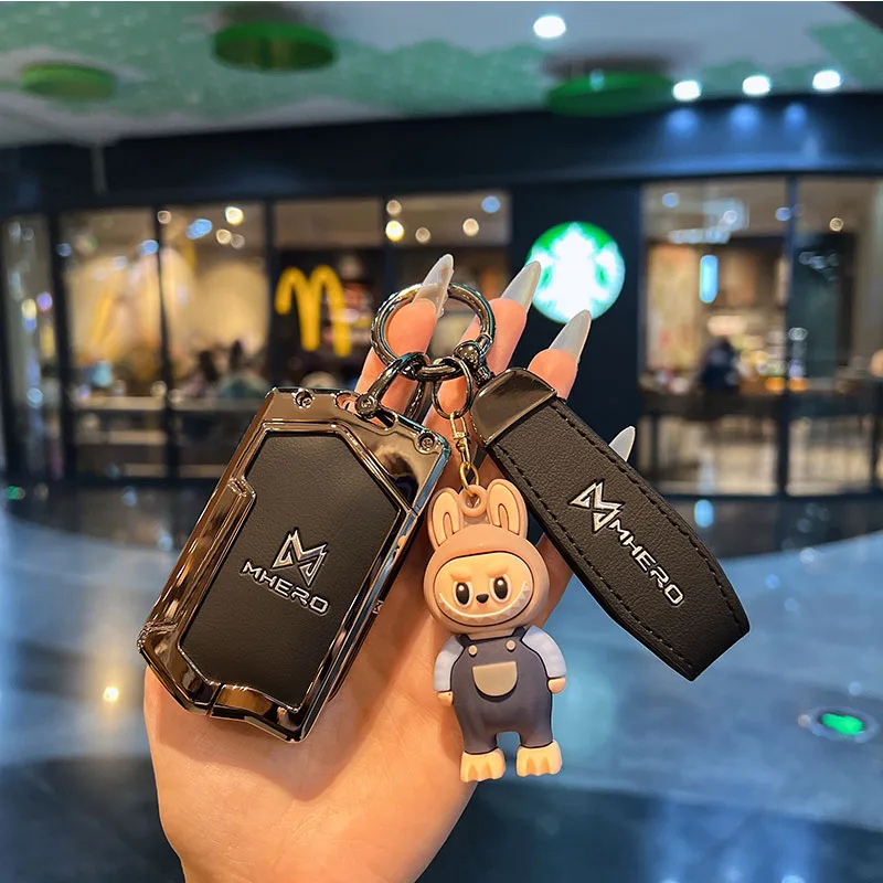 

For Mengshi M800 key protection cover Mengshi 917 metal buckle Mengshi 917 off-road vehicle high-end shell