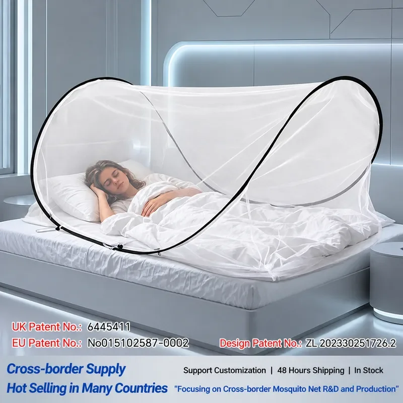 for Installation-free Portable Single Student Dormitory Mosquito Net for Home Office Outdoor Camping Travel
