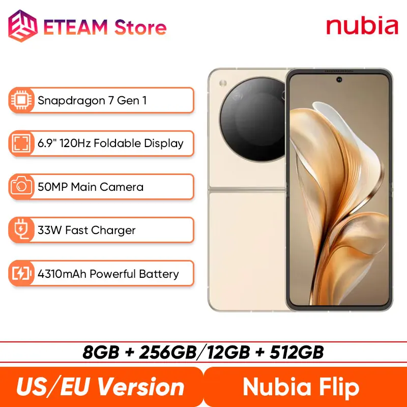 Nubia Flip 5G Global Version 6.9