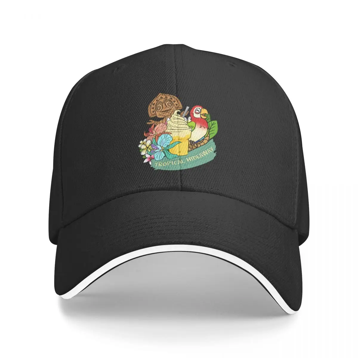 

Tropical Hideaway Racerback A Baseball Caps Hat