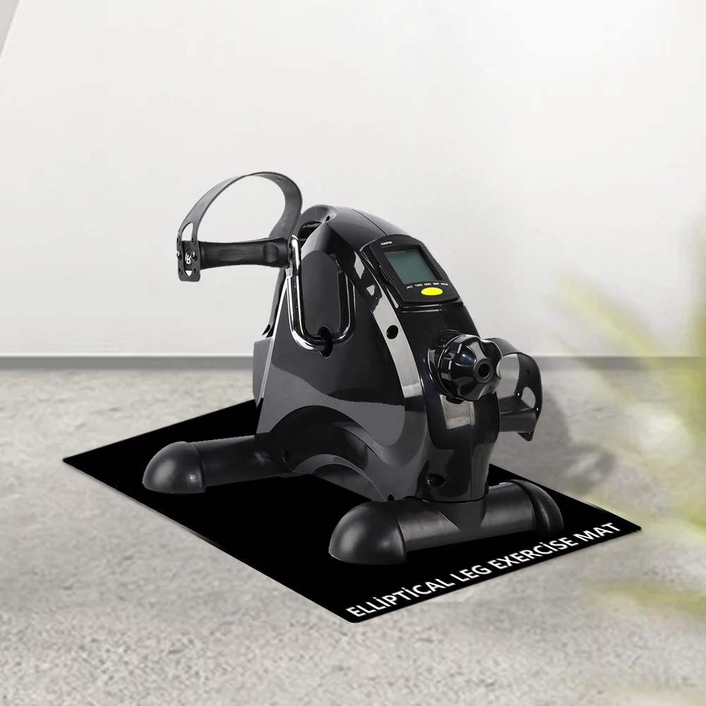 

Мягкий нескользящий коврик для тренажера для ног Ellipse Leg Exerciser Machine Mat, для использования с педальным тренажером сидя, улучшающий устойчивость при занятиях фитнесом и спортом.