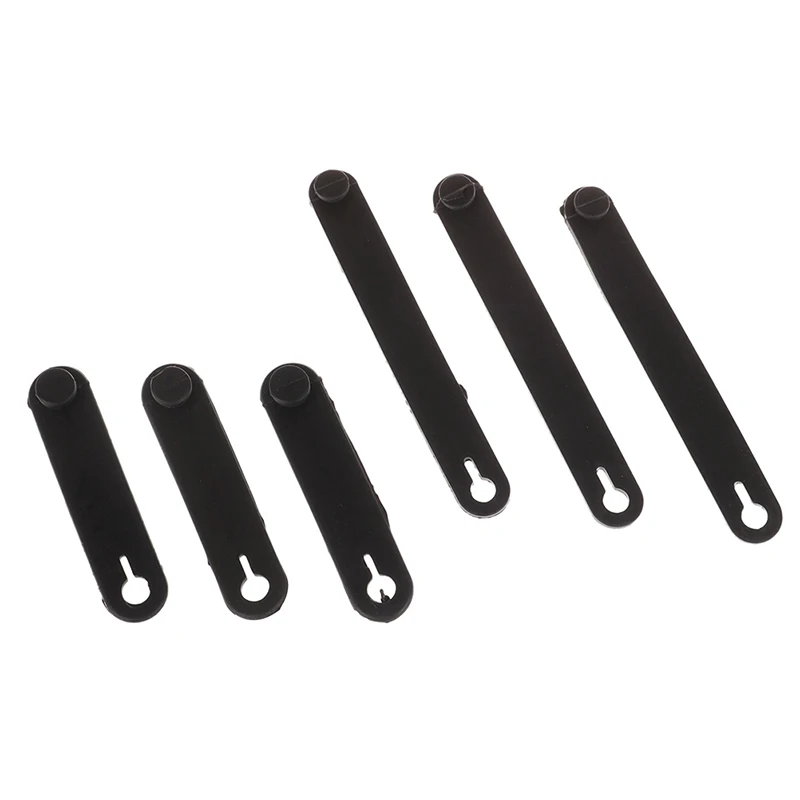 10 قطعة 5/8 سنتيمتر العلاقات كابل مطاطي ل تأمين العلاقات كابل الأسلاك تسخير الأربطة المطاطية دراجة نارية مركبة كهربية اكسسوارات #3