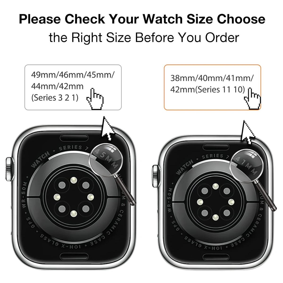 Tali Jam Tangan Apple Berukir