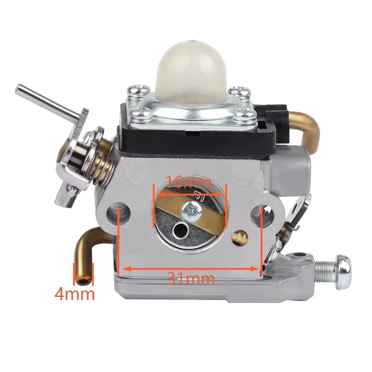 581734301 574386701 Carburetor Kit Fit for Husqvarna 122C 122LD 122LDX 122LK Trimmer Edger Parts