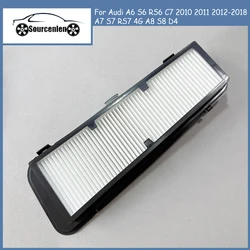 Car Air Conditioner Filter For Audi A6 S6 RS6 C7 2010 2011 2012-2018 A7 S7 RS7 4G A8 S8 D4 L4GD819343 4GD819343 4GD81-9343