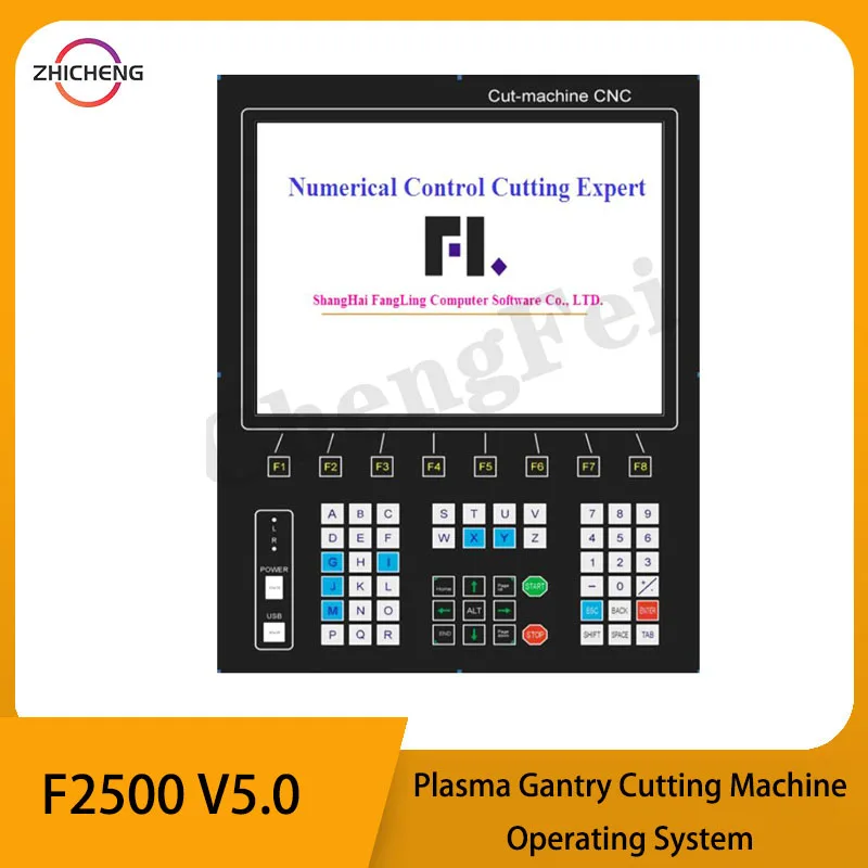 

Plasma Fang Ling Cnc Latest Cutting Expert F2500B Plasma Controller Cnc Flame Plasma Gantry Cutting Machine Operating System