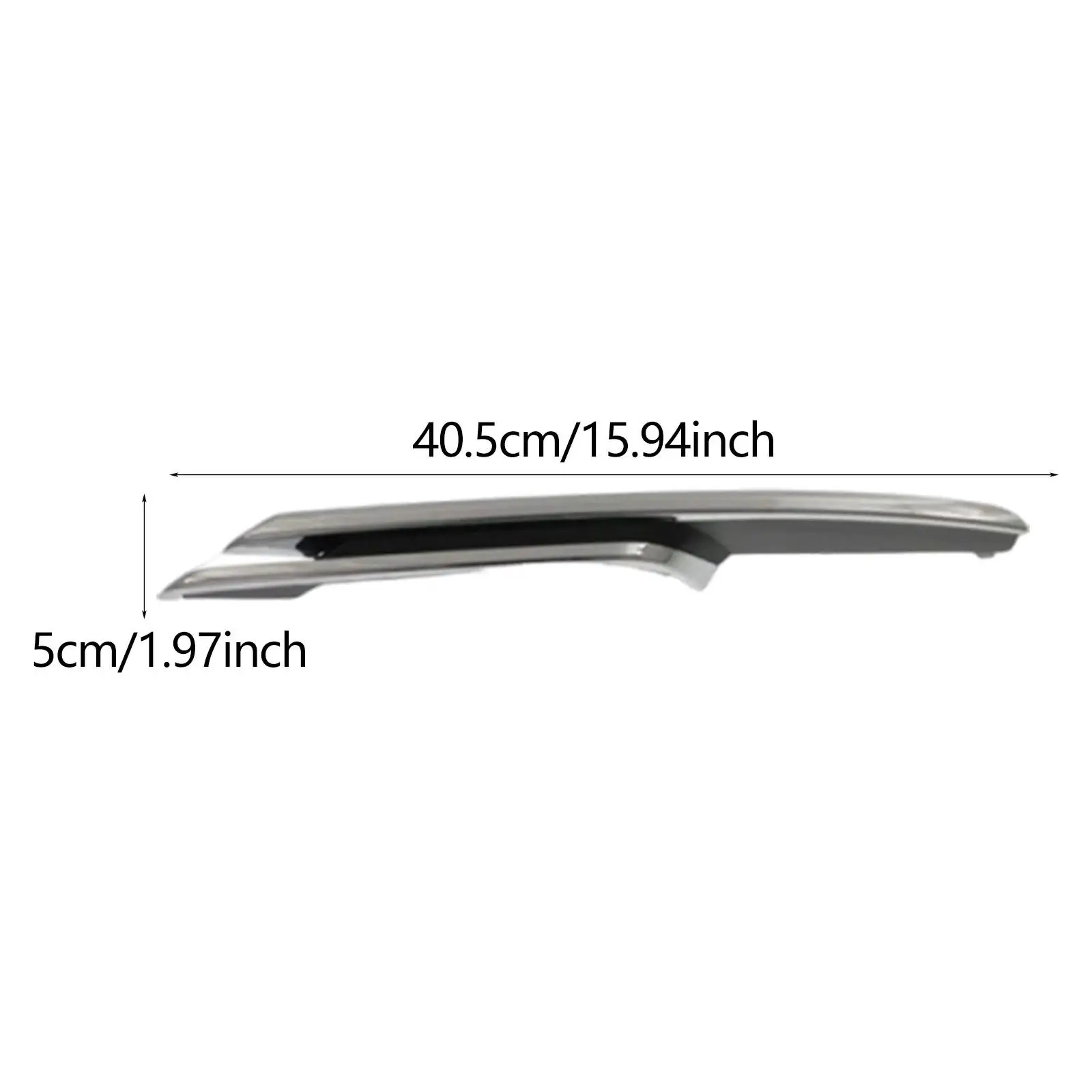 Portable Front Left Bumper Fog Light Cover Trim Plastic Replace Accessory for BMW 3 Series F30 2012 2015 Automobile